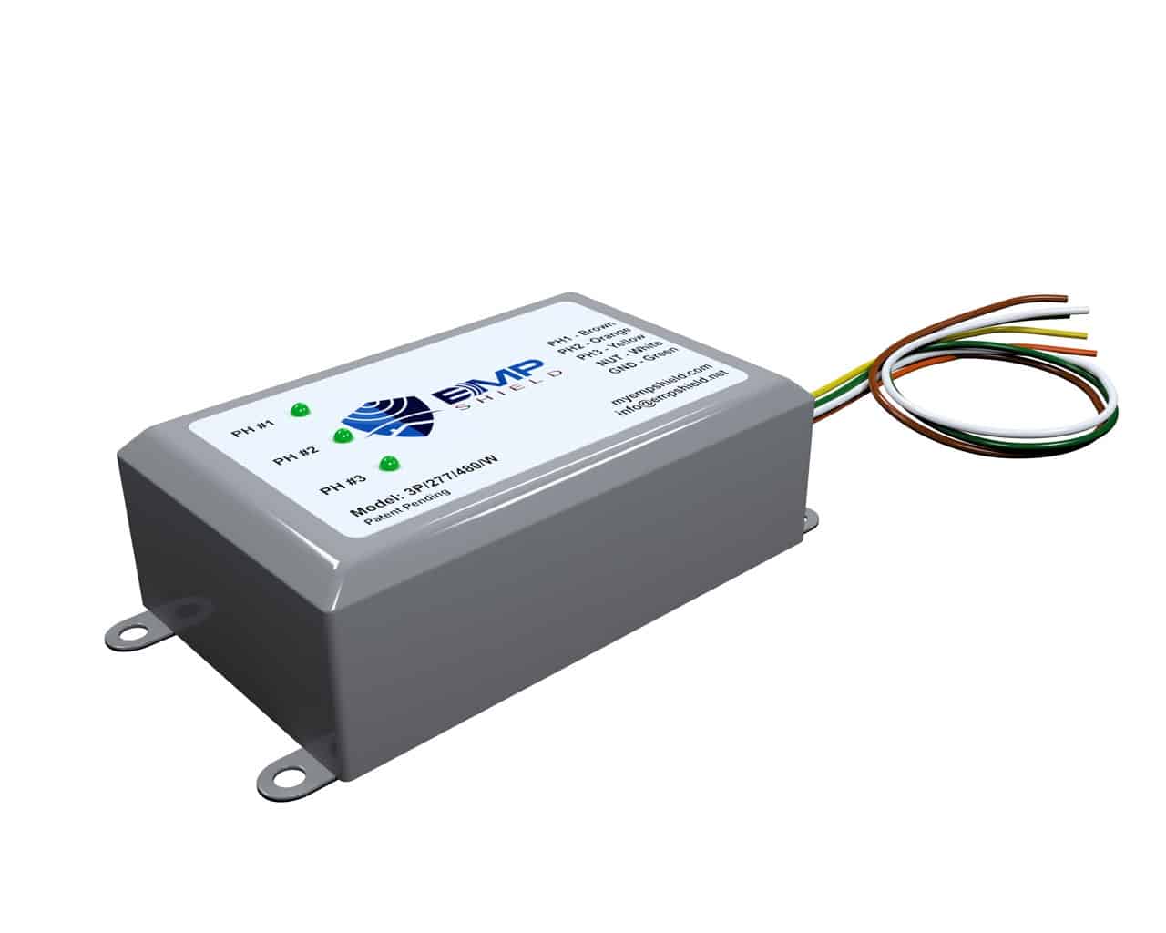 EMP Shield – 3 Phase 277-480 Volt AC EMP Protection