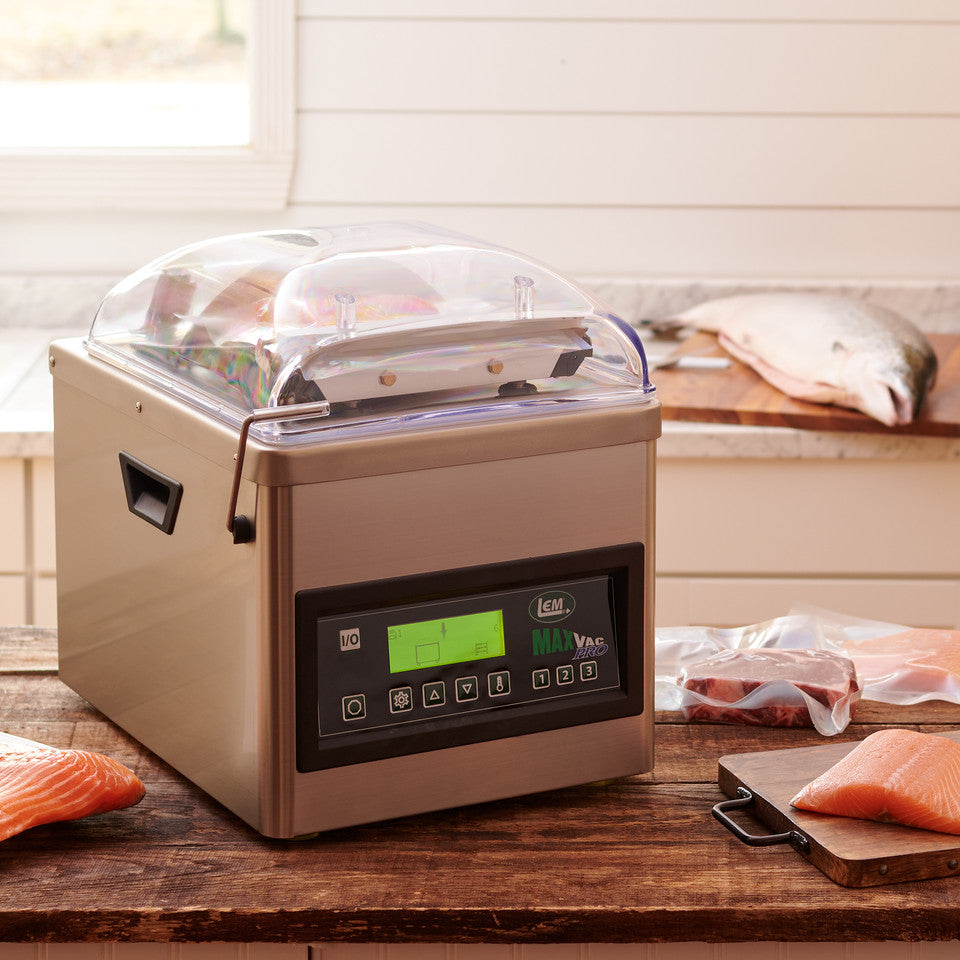 LEM MaxVac® Pro+ Chamber Vacuum Sealer - Ultimate Food Preservation for Preppers