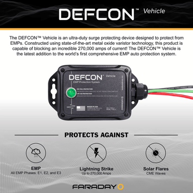Faraday Defense DEFCON Vehicle EMP protection system