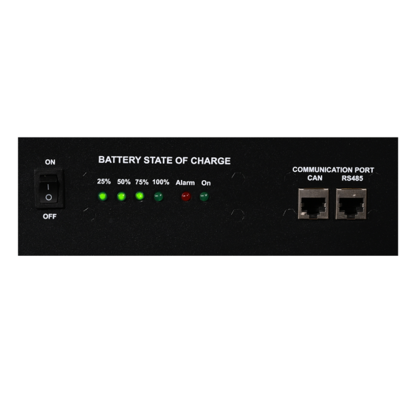 AIMS Power All In One Solar Battery Power Box 512kWh Heavy Duty supplementary technical view with additional specifications for professional emergency preparedness solutions