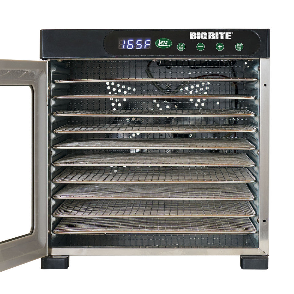 LEM BigBite® 10-Tray Dehydrator - Perfect for Preppers