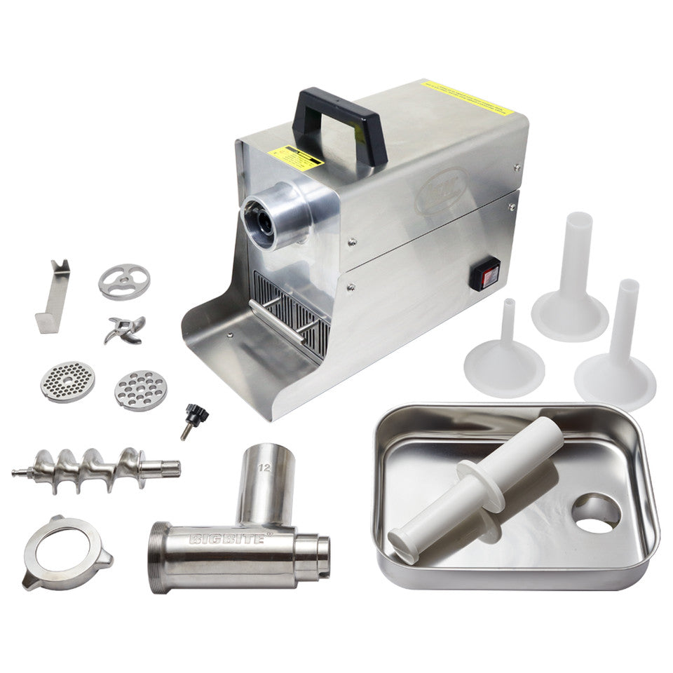 LEM #12 BigBite® Meat Grinder - 0.75 HP for Preppers