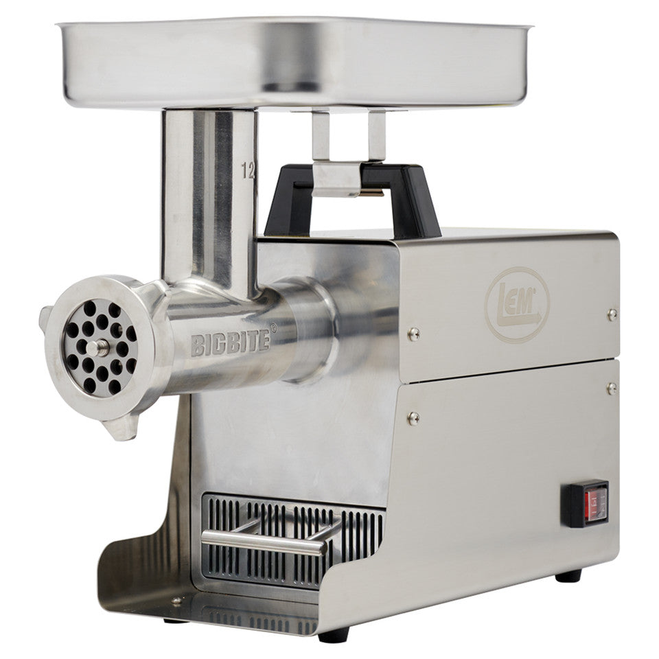 LEM #12 BigBite® Meat Grinder - 0.75 HP for Preppers