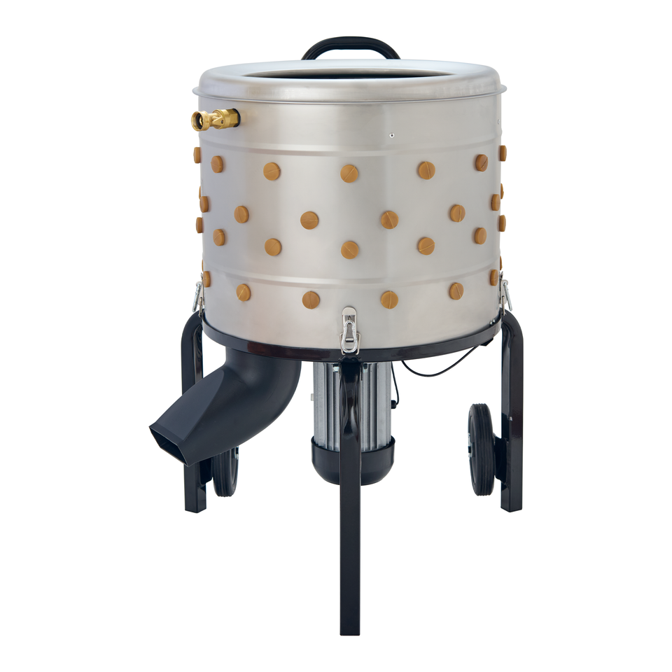 Roots and Harvest Stainless Steel Chicken Plucker - Efficient Poultry Processing