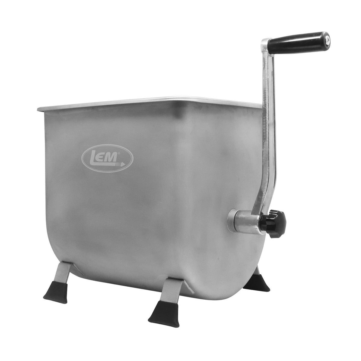 LEM MightyBite 10 lb. manual meat mixer with hand crank