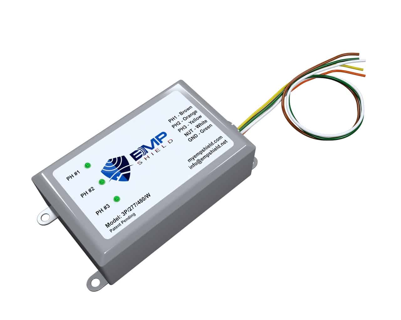 EMP Shield – 3 Phase 277-480 Volt AC EMP Protection