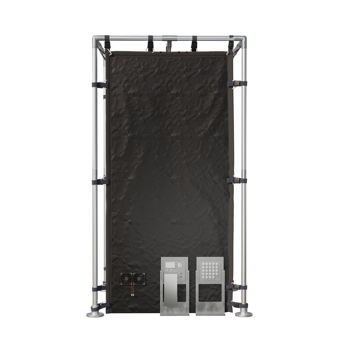 Small Faraday Tent LX Black RFEMI Shielding Enclosure Room 4 x 4 x 65 primary product showcase highlighting key features and benefits for electromagnetic pulse protection