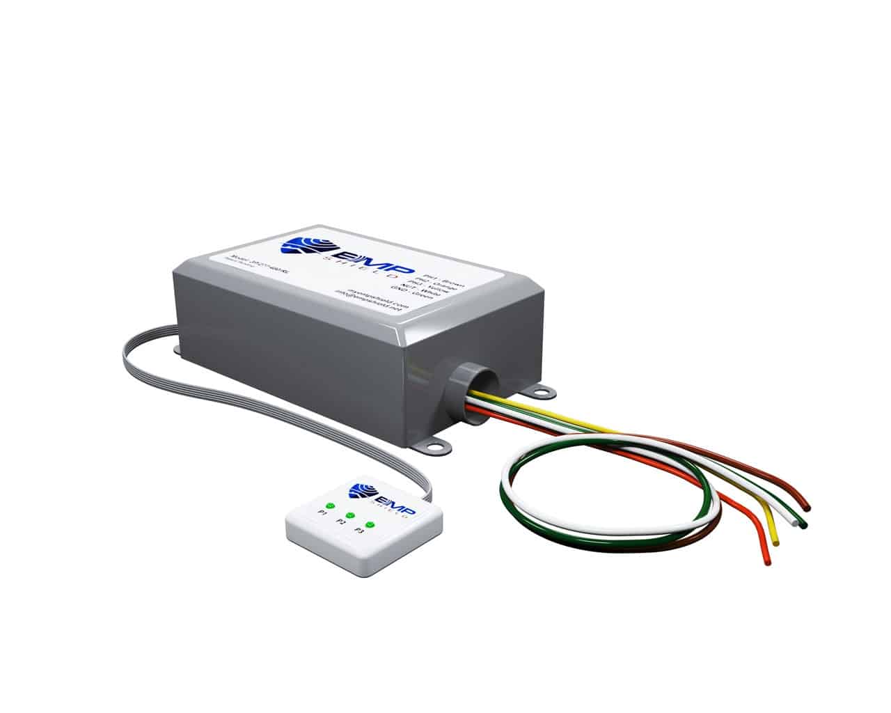 EMP Shield – 3 Phase 277-480 Volt Concealed Model With External LEDs