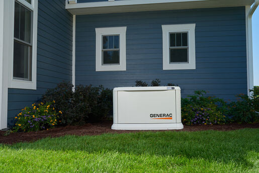 Generac 7172 - 10/9 kW Air-Cooled Home Standby Generator with Transfer Switch
