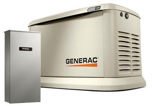 Generac 7291 - 26/22.5kW Guardian Air-Cooled Generator with 200A SE ATS