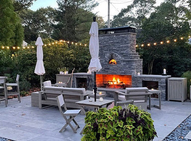 Get the Best of Both Worlds with Caminetto Medeo Fireplace-Oven Combo Kit