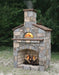 Stone Age Mezzo Vent Free Pizza Oven and Fireplace Combo