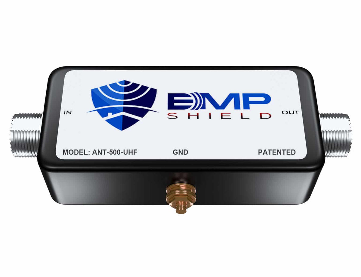 EMP Shield 500 Watt HF/VHF/UHF Radio EMP Protection with UHF Connectors - Ultimate Defense for Your Electronics