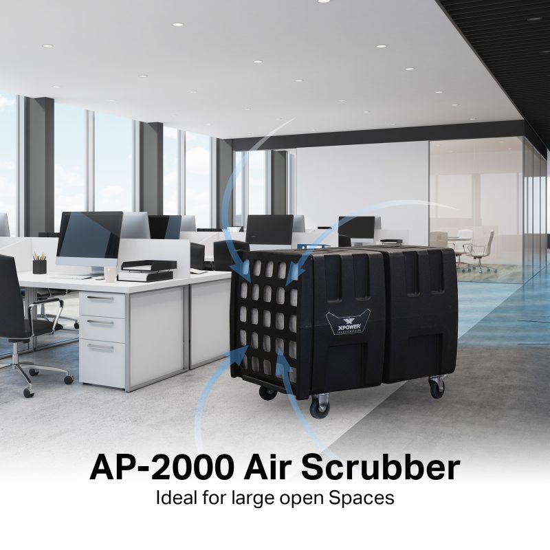 XPOWER Everest Programmable Sanitizing System Ultimate Air Quality Solution supplementary technical documentation with detailed specifications for professional emergency preparedness applications