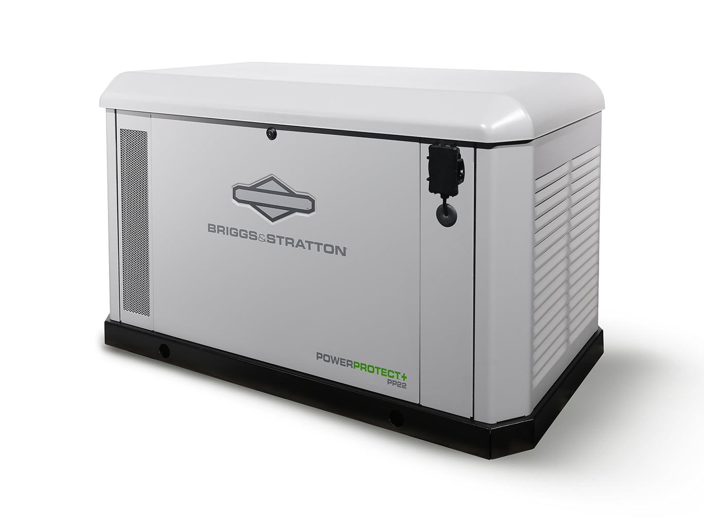 Briggs and Stratton PowerProtect+ 22kW Home Standby Generator front right view