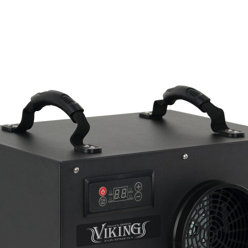 XPOWER BD65 Viking Commercial Grade Dehumidifier Ultimate Humidity Control detailed construction view demonstrating superior engineering for professional emergency preparedness applications