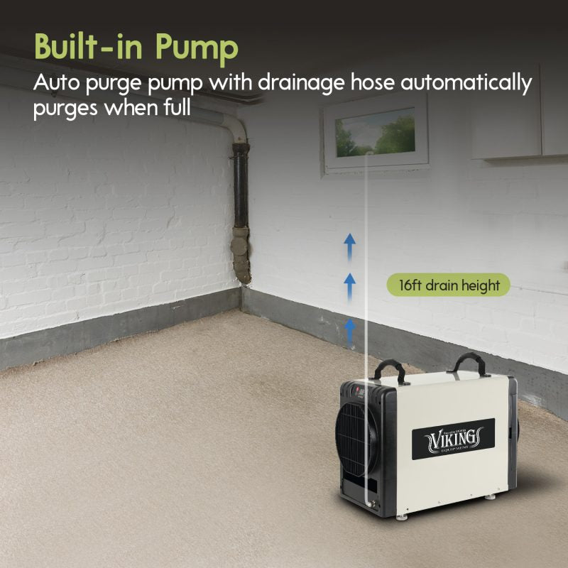 XPOWER BD90P Viking Commercial Grade Dehumidifier Ultimate Humidity Control supplementary technical documentation with detailed specifications for professional emergency preparedness applications