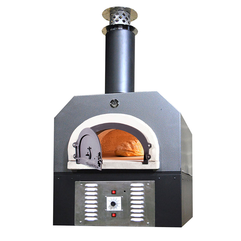 CBO 750 Hybrid Countertop Pizza Oven Dual Fuel Liquid Propane and Wood for Ultimate Outdoor Cooking operational configuration showing practical implementation for authentic artisan outdoor cooking