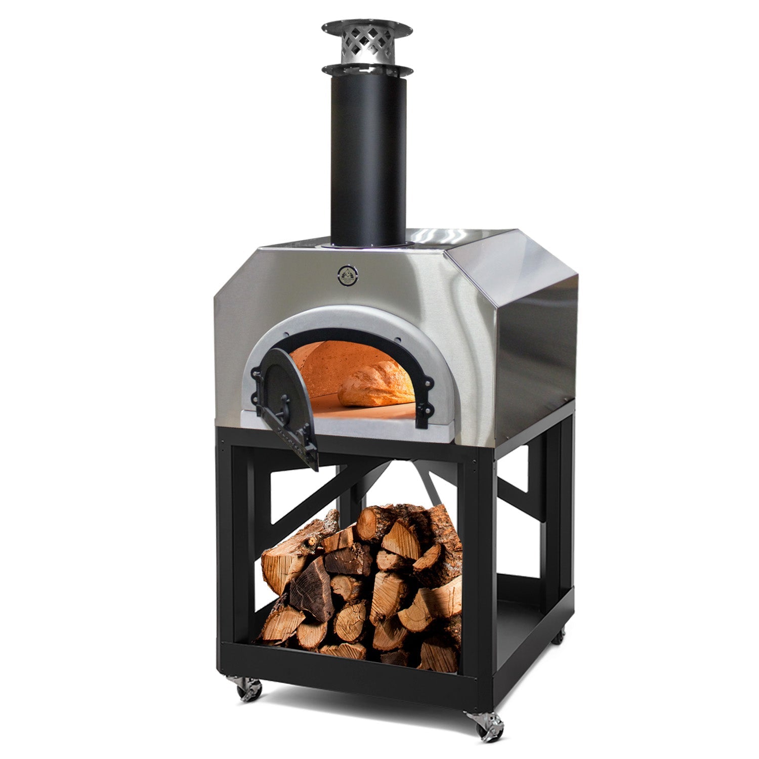 Chicago Brick Oven CBO-750 Mobile Stand Wood Fired Pizza Oven