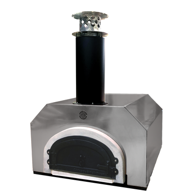 Stainless Steel Chicago Brick Oven CBO 750 Countertop Bundle | Wood Fired Pizza Oven