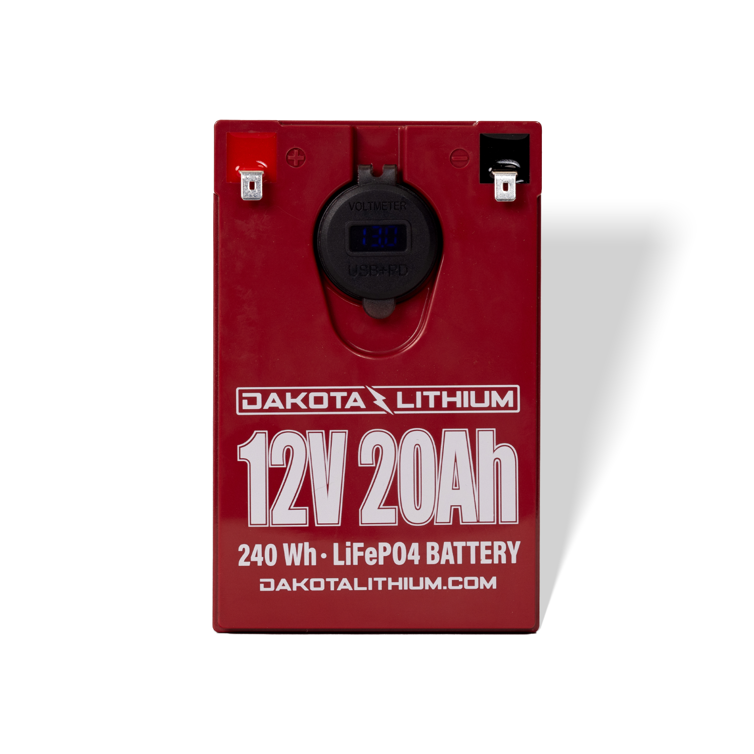 Dakota Lithium 12V 20Ah USB Deep Cycle LiFePO4 Battery - Ultimate Power for Preppers