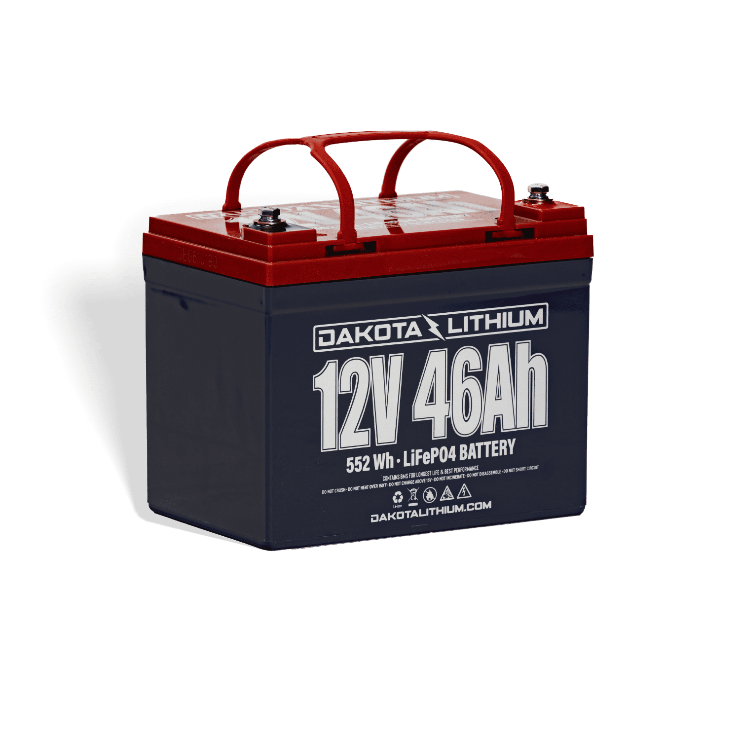 Dakota Lithium 12V 46Ah Deep Cycle U1 LiFePO4 Battery - Power Up Your Prepper Gear