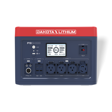 Dakota Lithium PS2400 Portable Power Station Reliable OffGrid Energy detailed construction view demonstrating superior engineering for professional emergency preparedness applications
