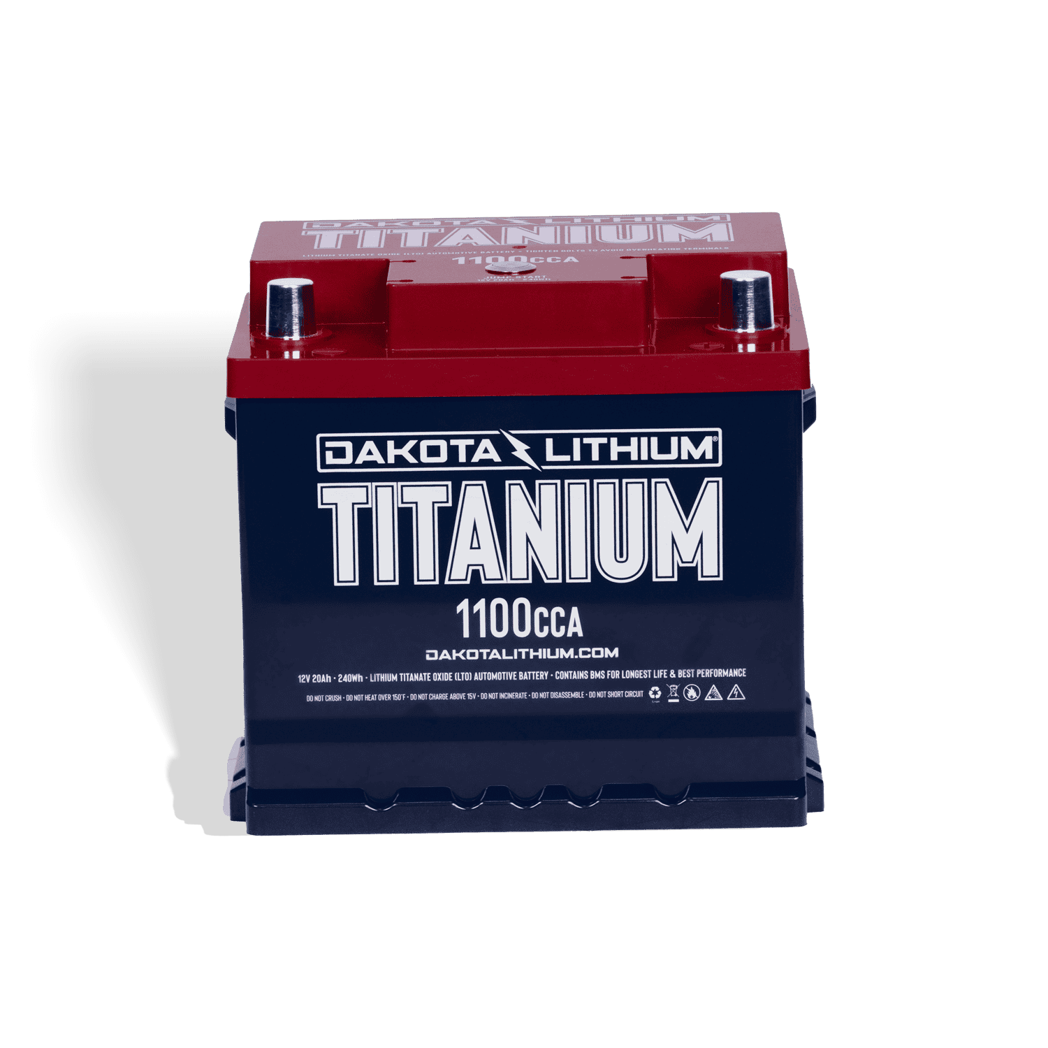 Dakota Lithium LTO Automotive 1100CCA Battery - Unmatched Power & Durability