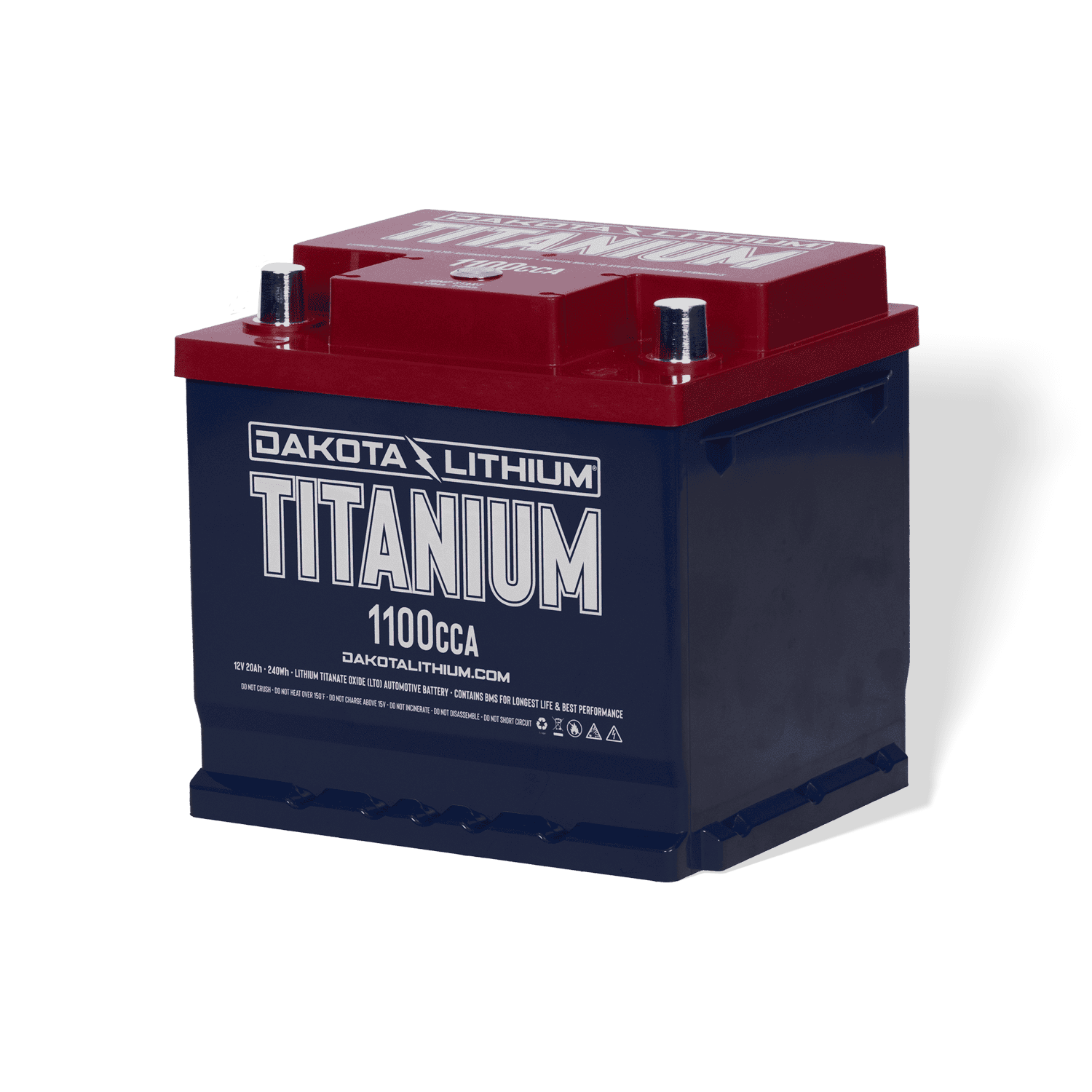 Dakota Lithium LTO Automotive 1100CCA Battery - Unmatched Power & Durability