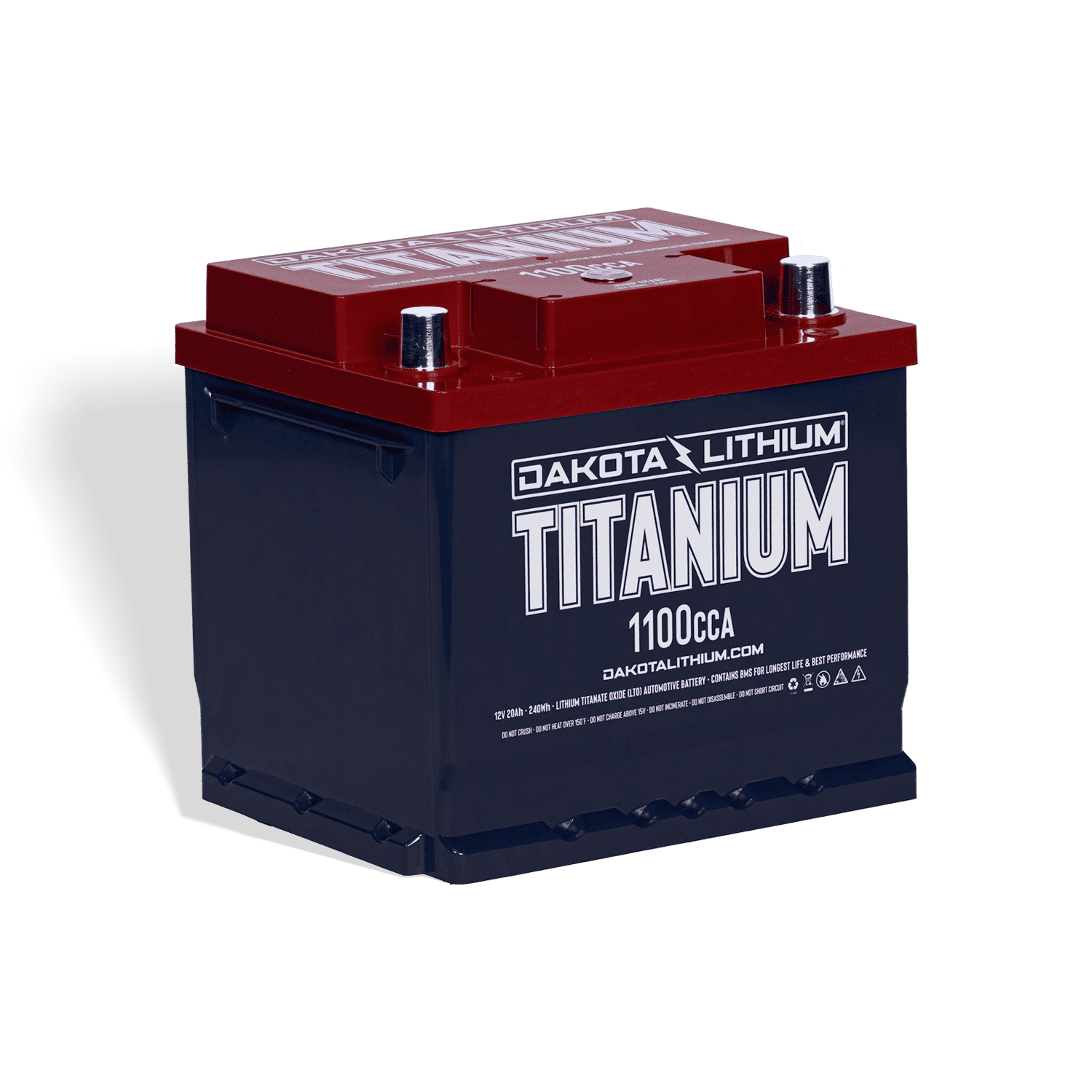Dakota Lithium LTO Automotive 1100CCA Battery - Unmatched Power & Durability