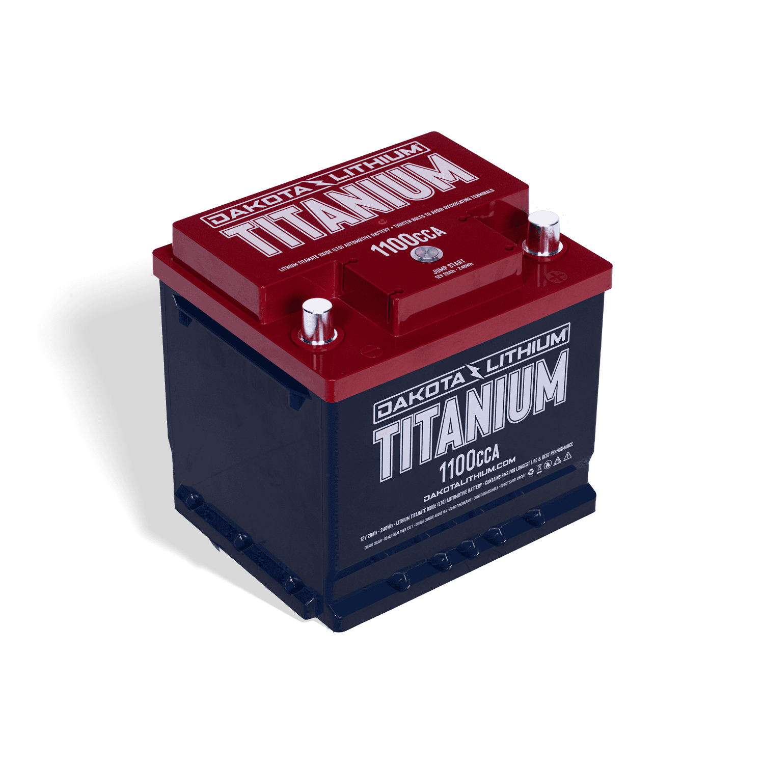 Dakota Lithium LTO Automotive 1100CCA Battery - Unmatched Power & Durability