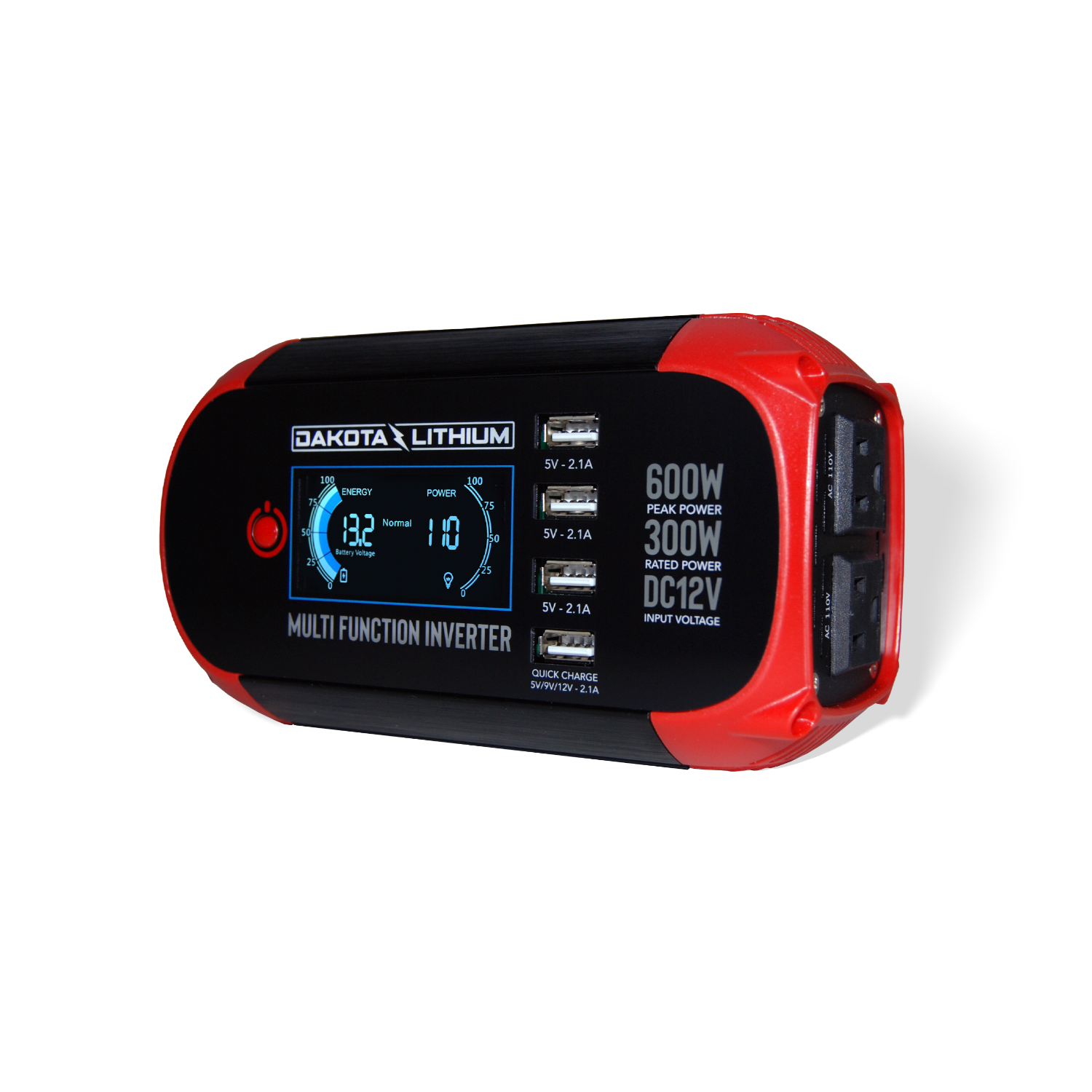 Dakota Lithium Multi Function 300W Power Inverter - Your Essential Mobile Power Solution