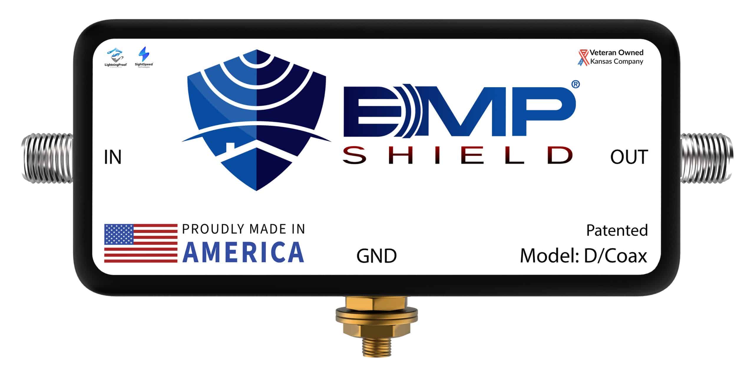 EMP Shield Internet Protection Coax Model - Ultimate Protection Against EMP and Lightning