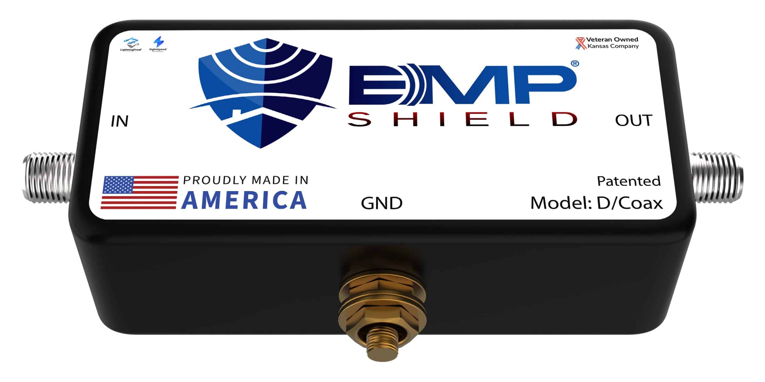 EMP Shield Internet Protection Coax Model - Ultimate Protection Against EMP and Lightning