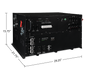 AIMS Power All In One Solar Battery Power Box 512kWh Heavy Duty detailed engineering specifications and installation requirements for professional emergency preparedness solutions
