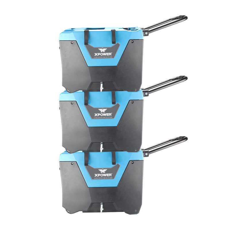 XPOWER XD125Li Low Grain Refrigerant Dehumidifier Ultimate Humidity Control supplementary technical documentation with detailed specifications for professional emergency preparedness applications