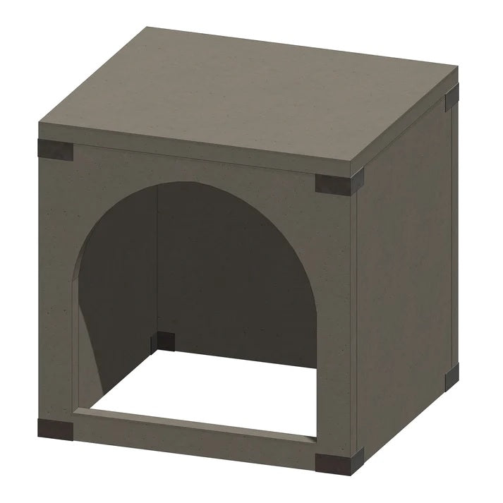 Wood Storage Cabinets Add-on for your Stone Age Fireplace