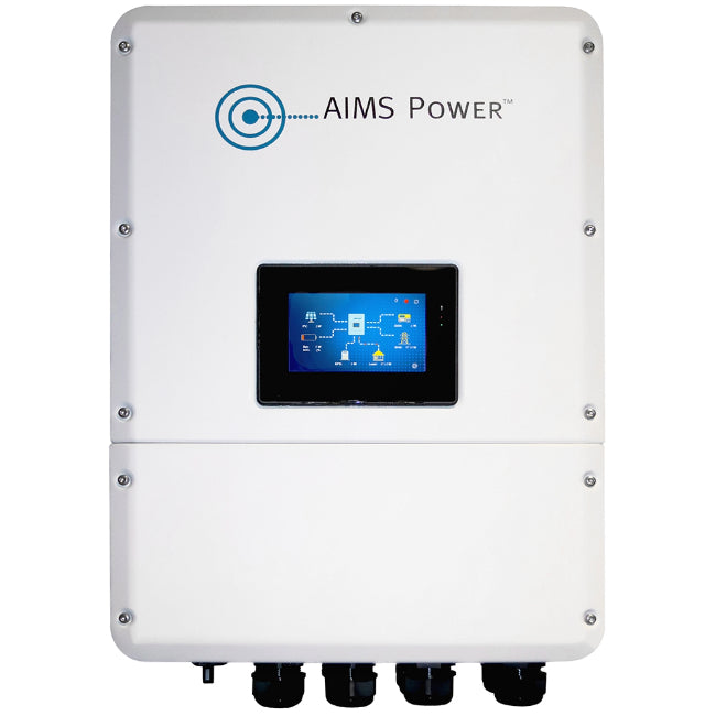 KIT Hybrid Inverter Charger & AGM Battery Bank 9.6 kW Inverter Output | 200 Amp Stored Battery Power