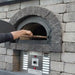 CBO 750 Hybrid Pizza Oven DIY Kit DualFuel Wood or Natural Gas for Perfect Pizzas supplementary technical view with additional specifications for authentic artisan outdoor cooking