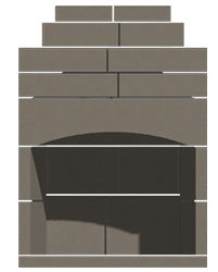 New Age™ Zero Clearance Fireplace 36" - Perfect for Preppers