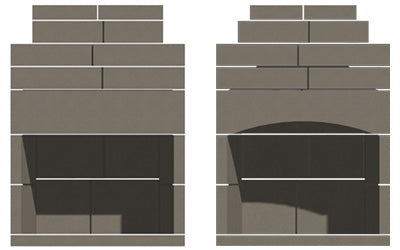 New Age™ Zero Clearance Fireplace 36" - Perfect for Preppers