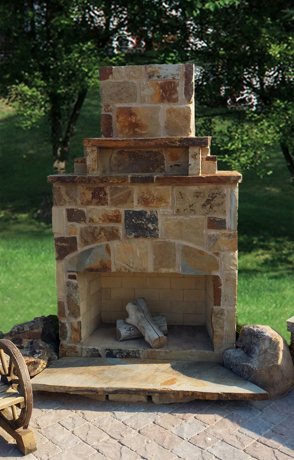 Stone Age Manufacturing New Age Zero Clearance Fireplace 42" - Perfect for Preppers