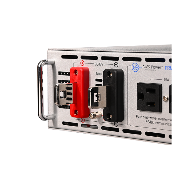 AIMS Power 2000 Watt NEGATIVE 48 Volt Rack Mount Inverter To 120 Volt AC – 2U (-48V) - Reliable Backup Power