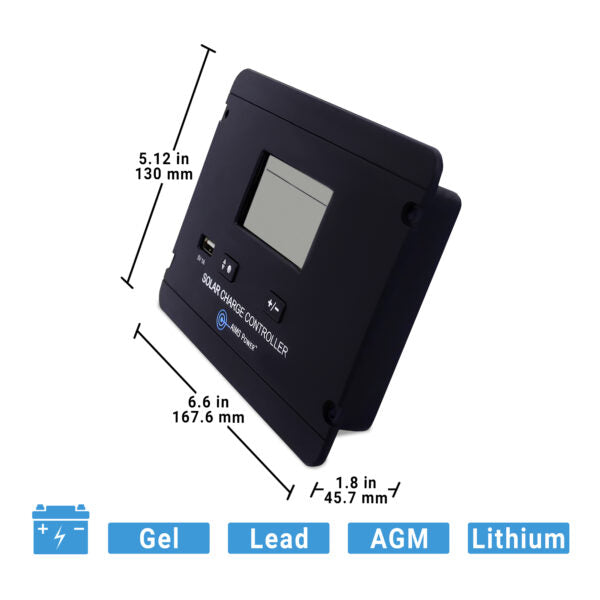 AIMS Power 480W Solar Kit with 2500W Inverter and 200Ah Batteries Ultimate OffGrid Solution detailed technical specifications and installation dimensions for comprehensive renewable energy systems