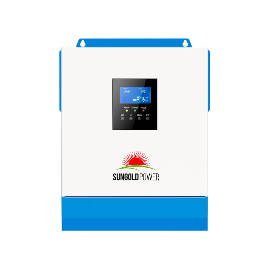 SungoldPower 3000W 24V Solar Inverter Charger - For up to 1600W of Solar Input