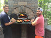 CBO 500 DIY Kit Compact Wood Fired Pizza Oven for Flavorful Cooking technical component view with connection details for authentic artisan outdoor cooking