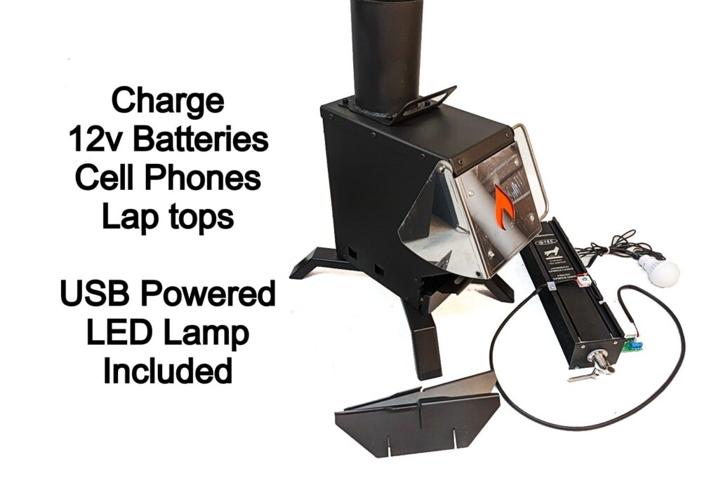 TEG 50 BMG Gasification Bulletproof Rocket Stove - Ultimate Survival Solution