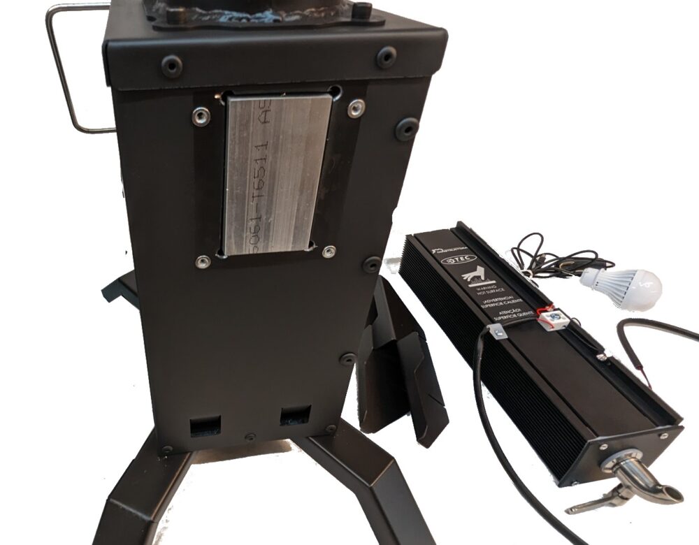 TEG 50 BMG Gasification Bulletproof Rocket Stove - Ultimate Survival Solution