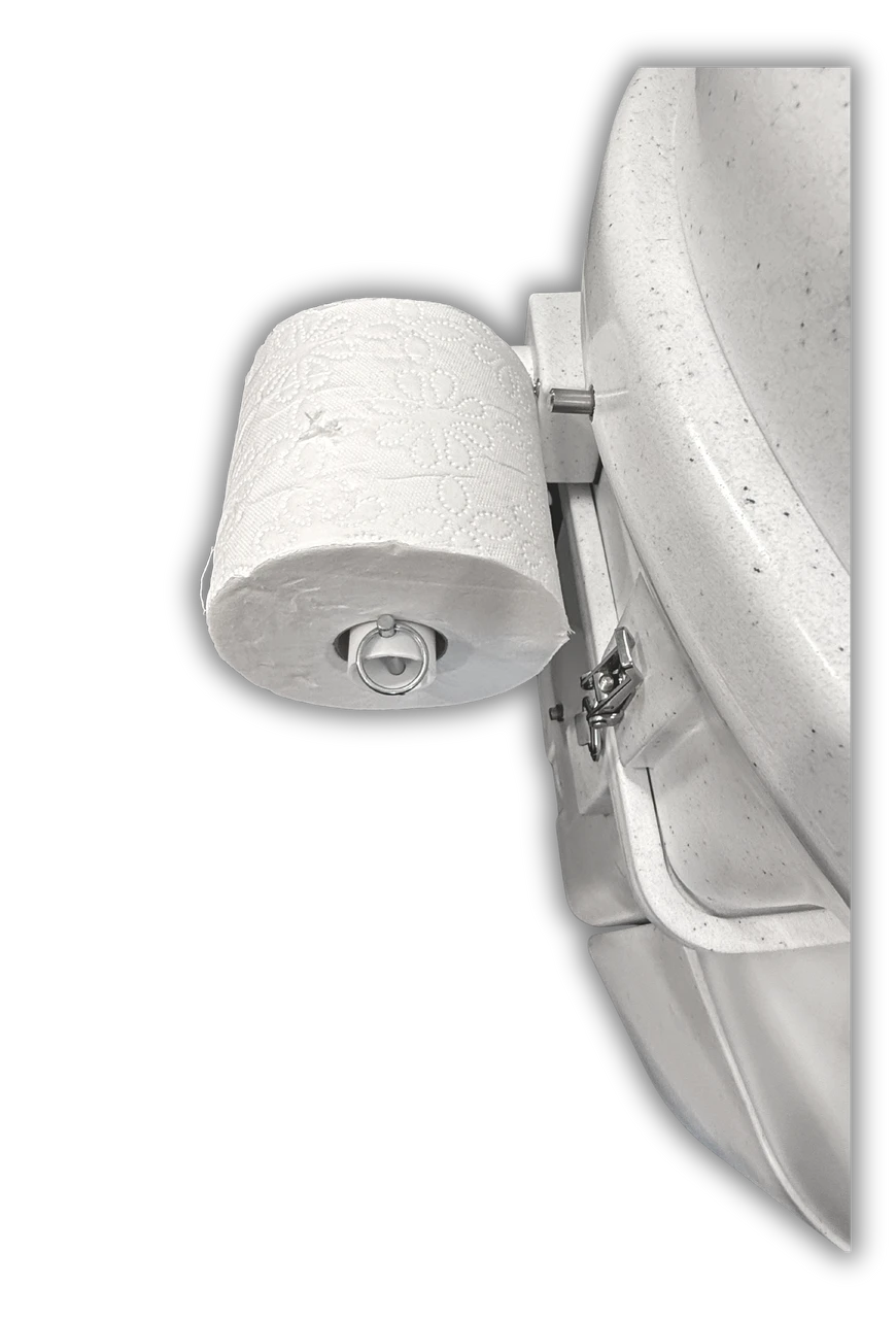 Toilet Paper Holder for Nature's Head Composting Toilets