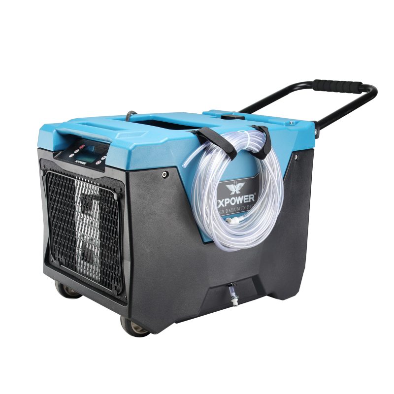 XPOWER XD125Li Low Grain Refrigerant Dehumidifier Ultimate Humidity Control operational configuration showing practical implementation for professional emergency preparedness applications
